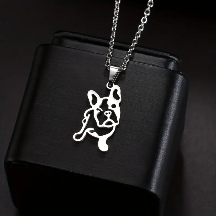 French Bulldog Necklace - Stainless Steel - Limited Stock!