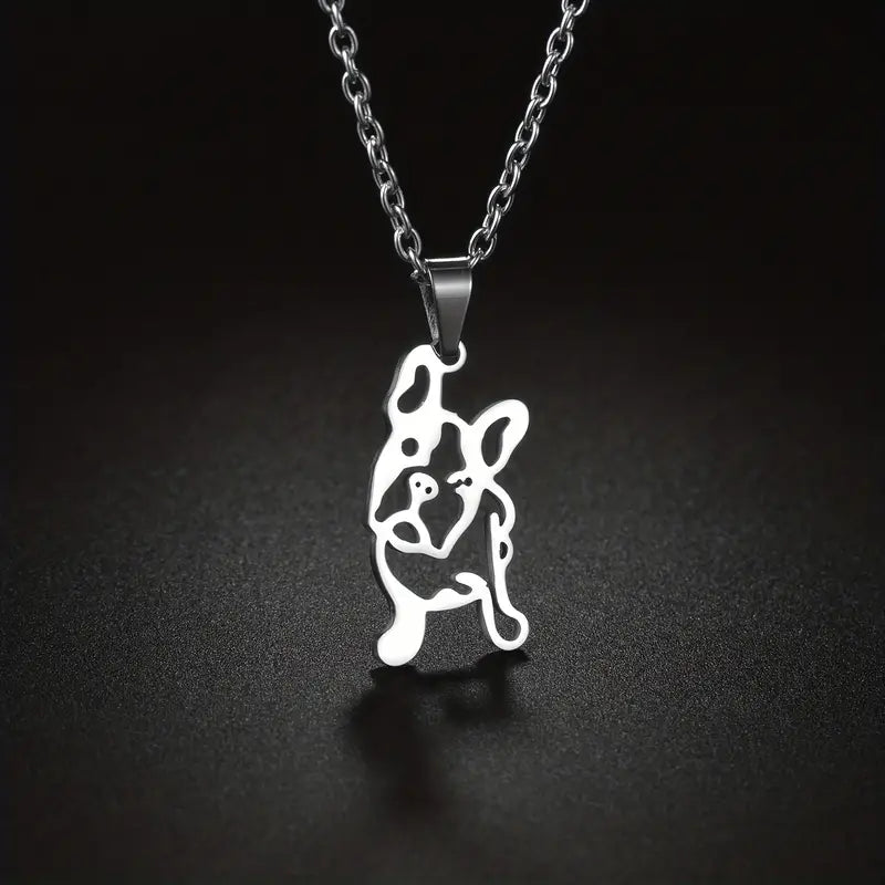 French Bulldog Necklace - Stainless Steel - Limited Stock!