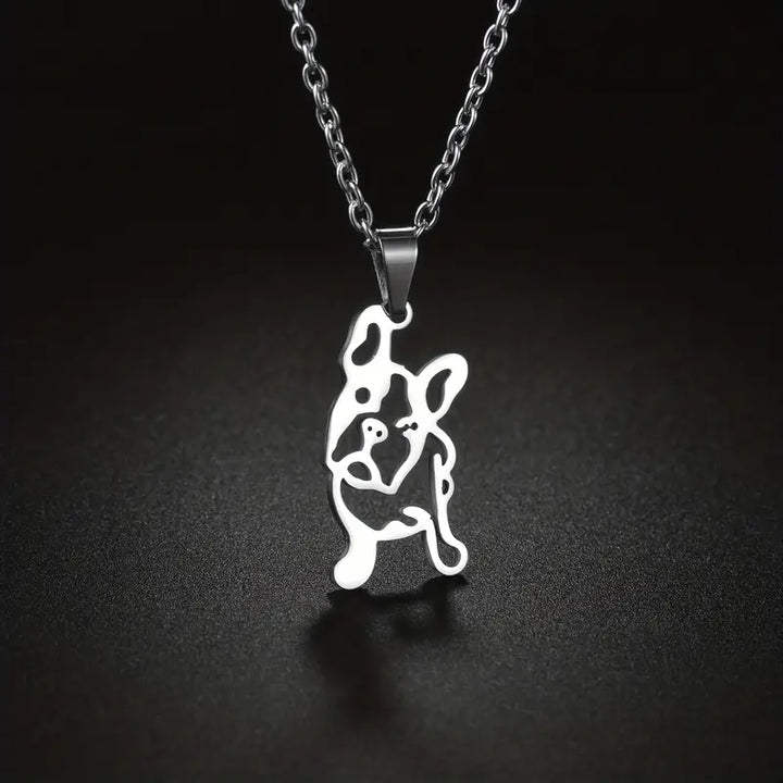 French Bulldog Necklace - Stainless Steel - Limited Stock!