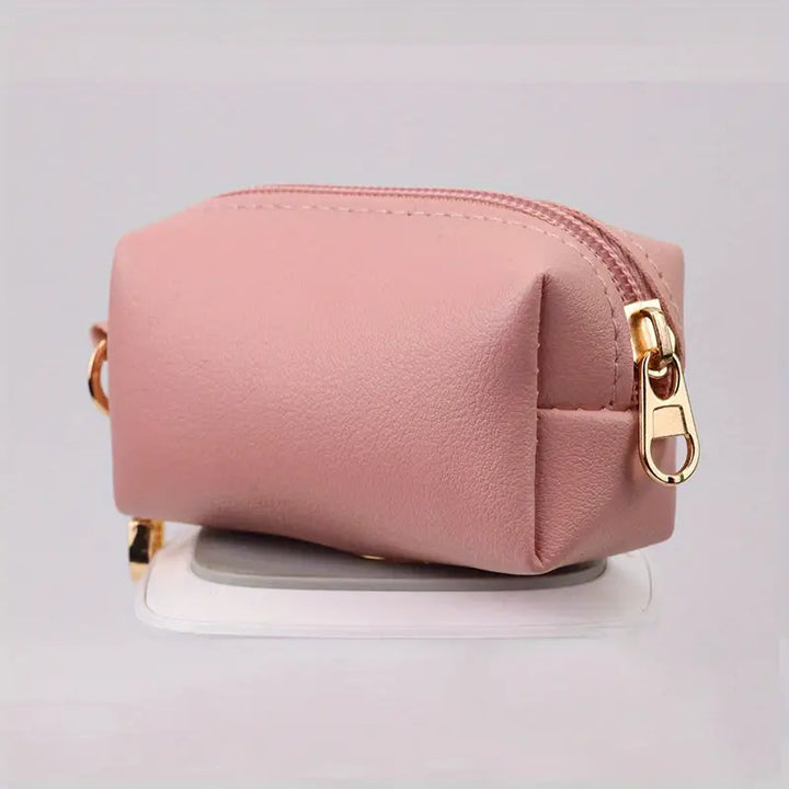 Fashion Poop Bag Pouch - Black & Rose - Limited Stock!